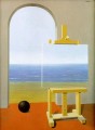 La condición humana René Magritte